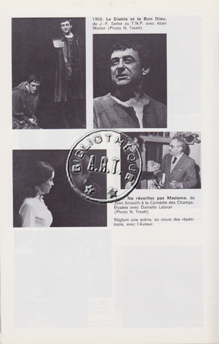 Les programmes de Théatre de l\